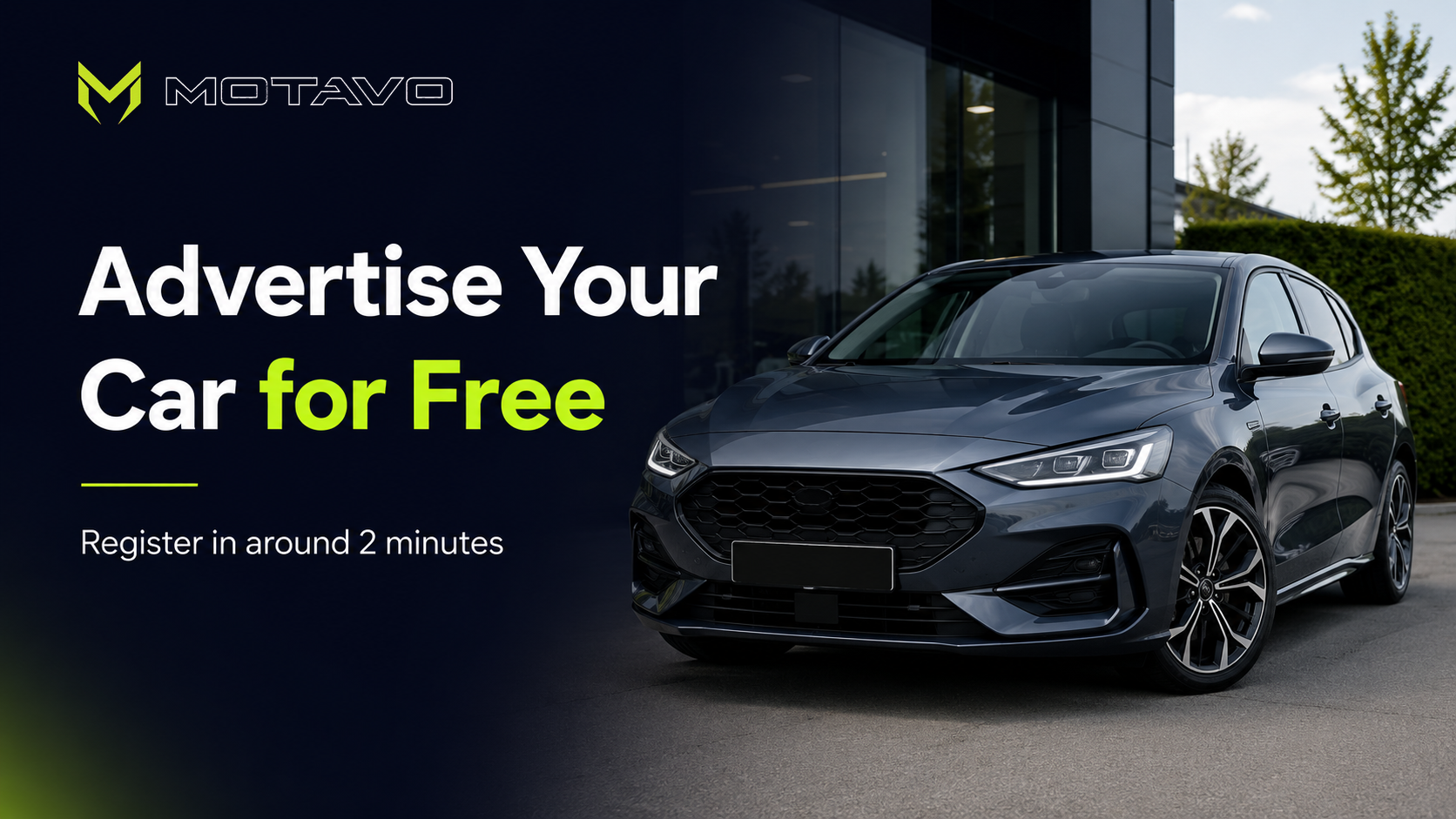 Register on Motavo and Advertise Your Car for Free